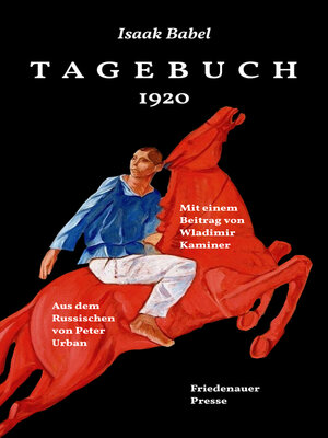 cover image of Tagebuch 1920